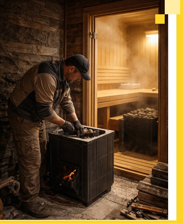 Строительство бани с сауной под ключ в Кронштадте от проекта до сдачи