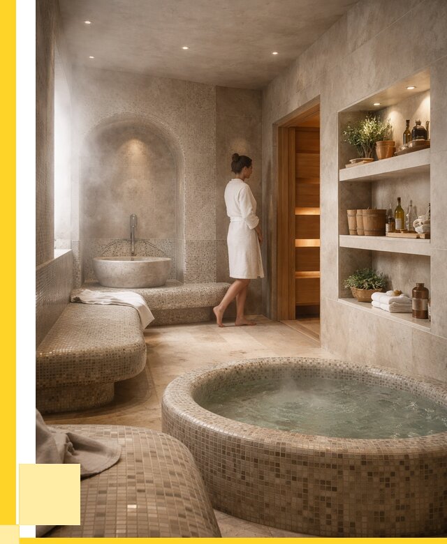 Строительство бани с хамамом в Кронштадте от 782550 р. | ЭриданКрн