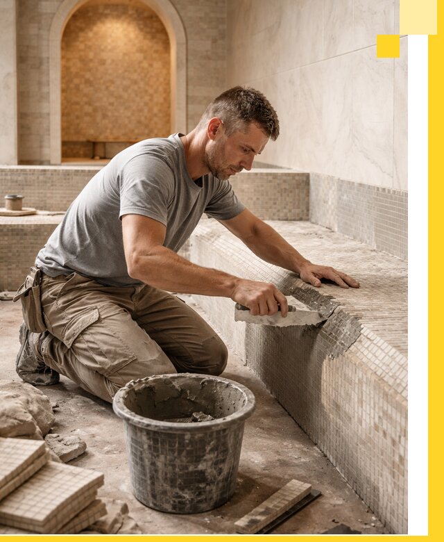 Строительство эксклюзивных хамамов под ключ в Кронштадте