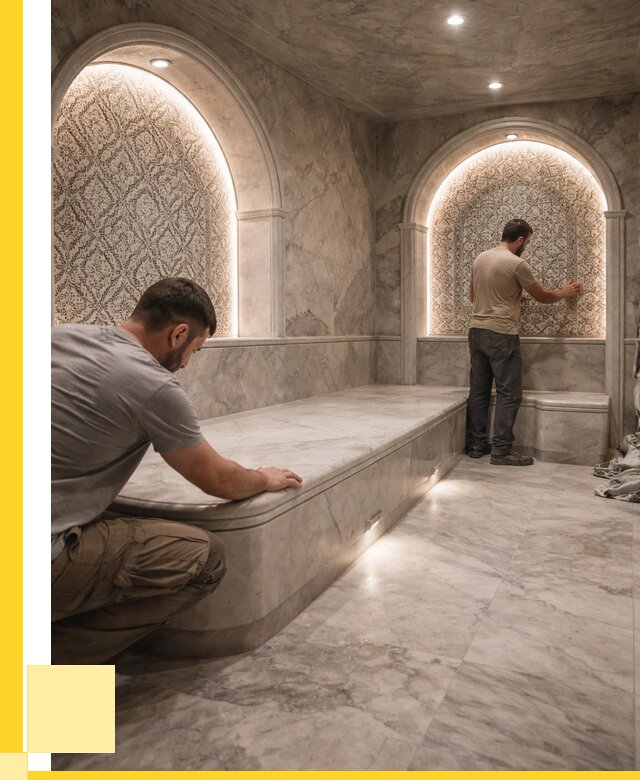 Турецкие бани под ключ в Кронштадте от 260850 р. | ЭриданКрн