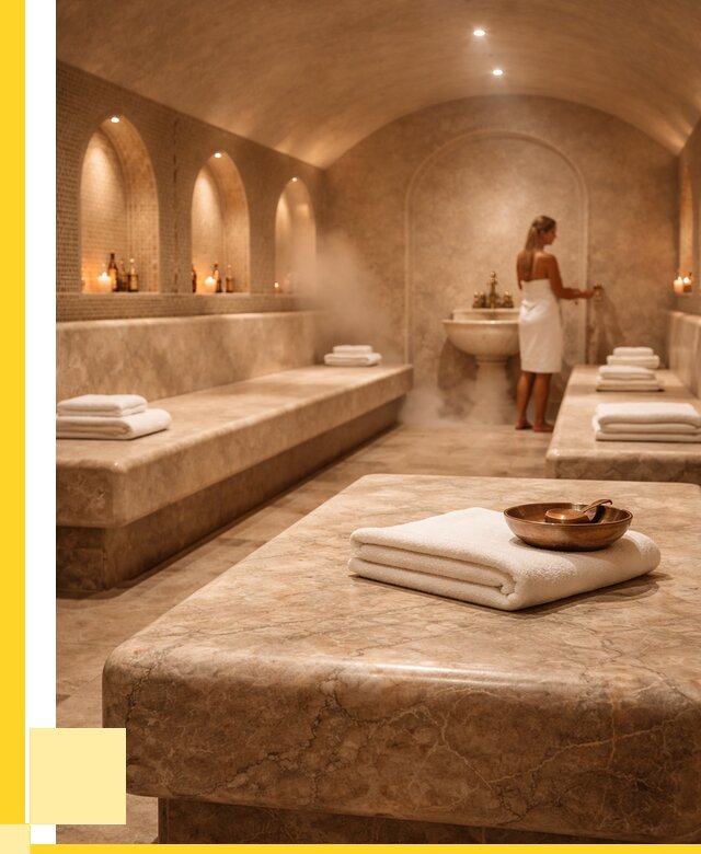 Лежаки для хамама в Кронштадте под ключ от 36519 р. | ЭриданКрн