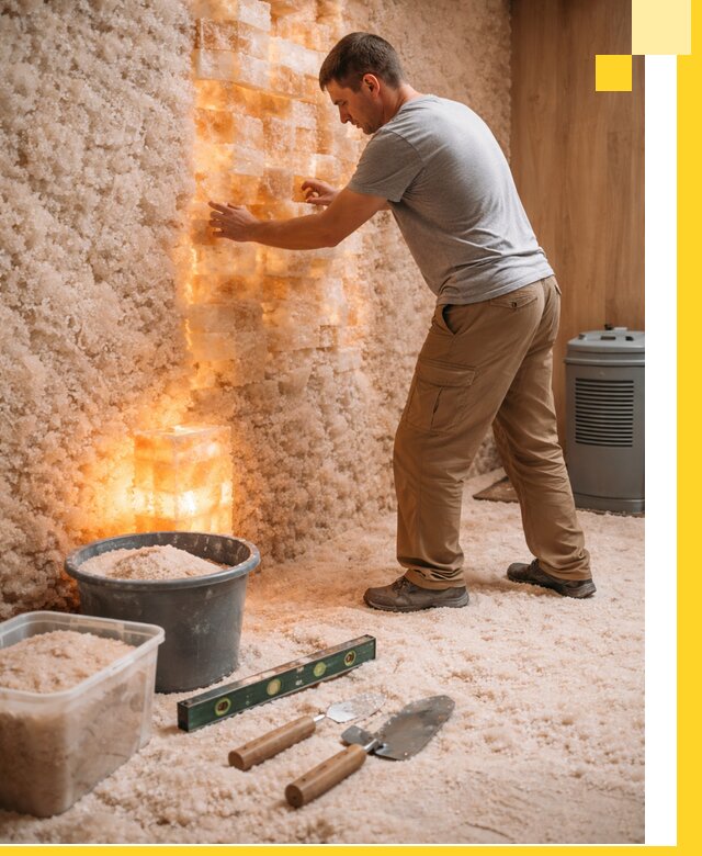 Проектирование и монтаж соляных комнат в Кронштадте под ключ