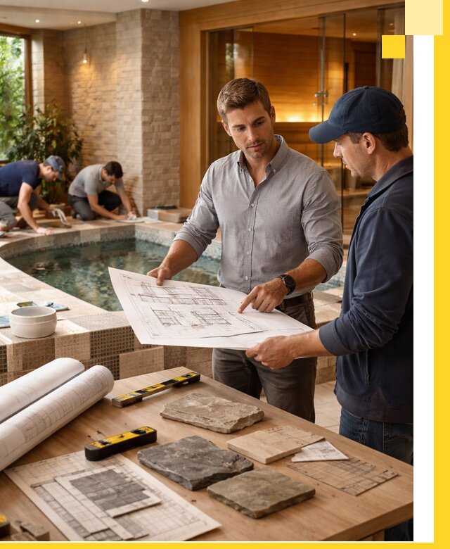 Проектирование SPA зон под ключ в Кронштадте с инженерией